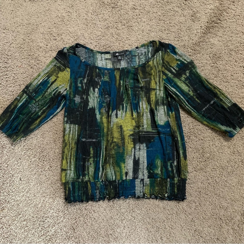 AB Studio Colorful Top Medium